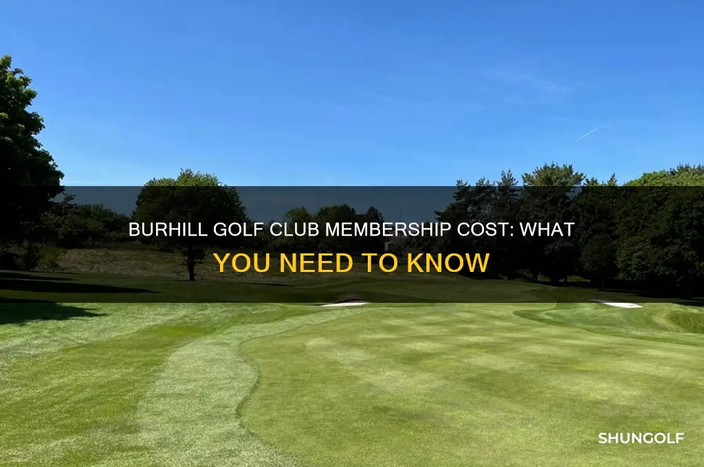 how much is membership at burhill golf club
