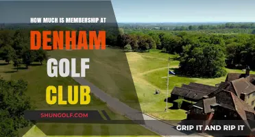 Denham Golf Club Membership Cost: What You Need to Know