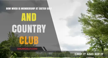 Exeter Golf and Country Club Membership Costs: What to Expect