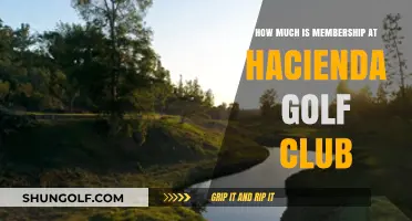 Hacienda Golf Club Membership Cost: What to Expect