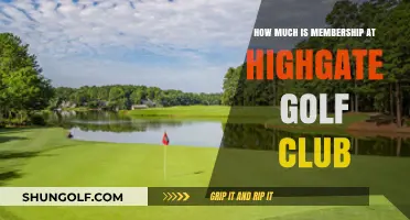 Highgate Golf Club Membership Cost: What to Expect