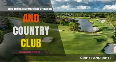 Ibis Golf & Country Club Membership Costs: What to Expect