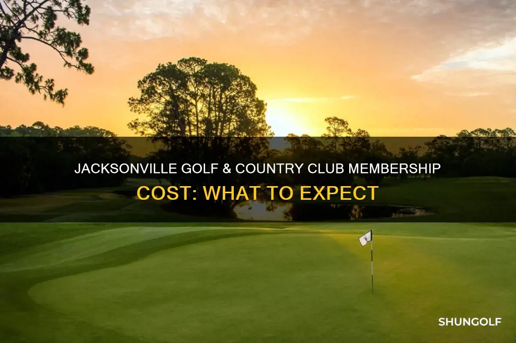 how much is membership at jacksonville golf and country club
