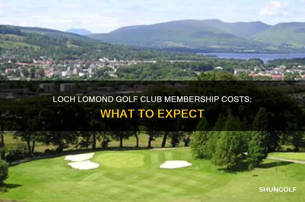 how much is membership at loch lomond golf club