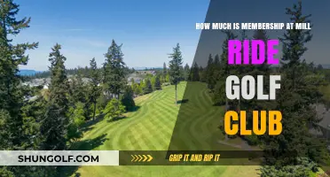 Mill Ride Golf Club Membership Cost: What You Need to Know