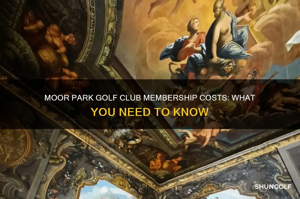 how much is membership at moor park golf club