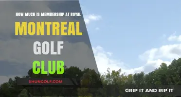 Royal Montreal Golf Club Membership Cost: What to Expect