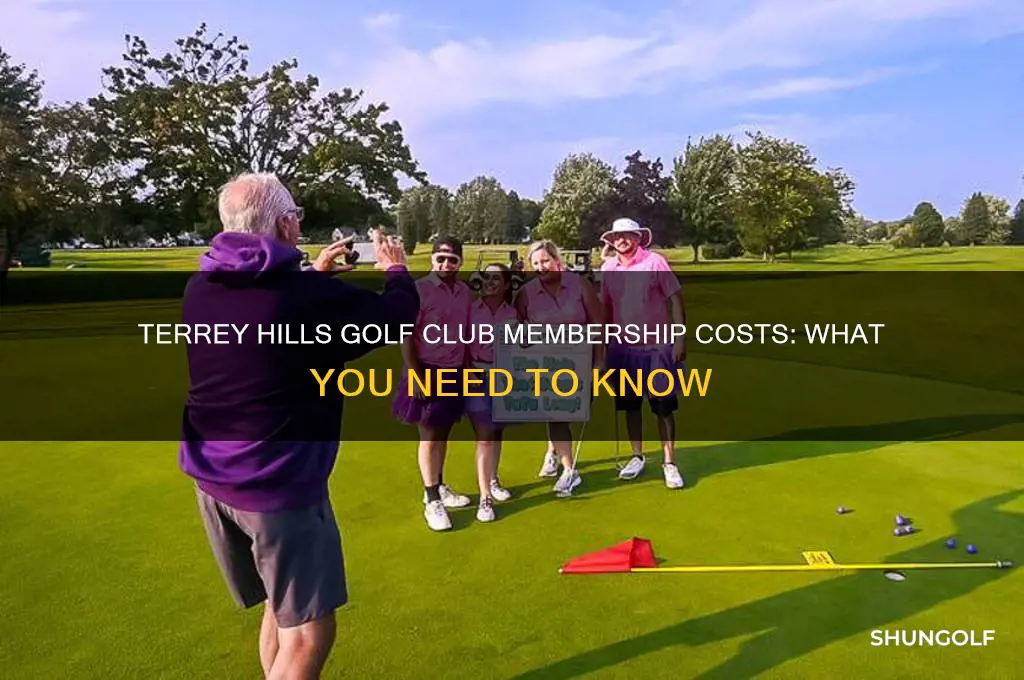 how much is membership at terrey hills golf club