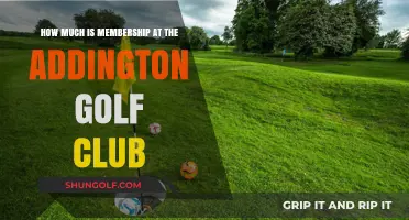 Addington Golf Club Membership Cost: What You Need to Know