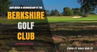Berkshire Golf Club Membership Cost: What to Expect