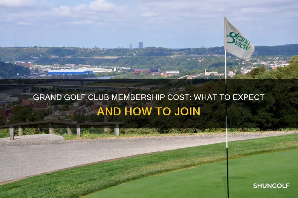 how much is membership at the grand golf club