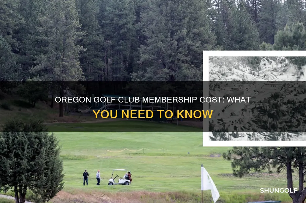 how much is membership at the oregon golf club
