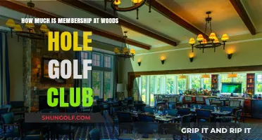 Woods Hole Golf Club Membership Cost: What You Need to Know