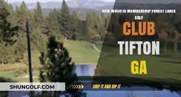 Forest Lakes Golf Club Tifton GA Membership Cost Guide