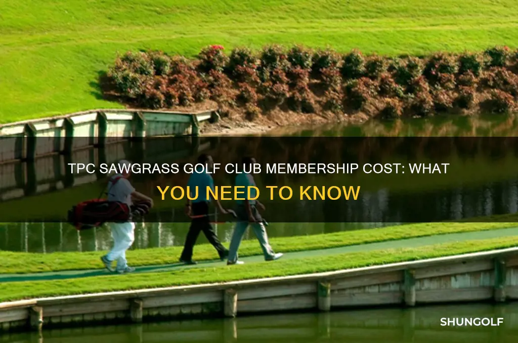 how much is membership to the tpc sawgrass golf club