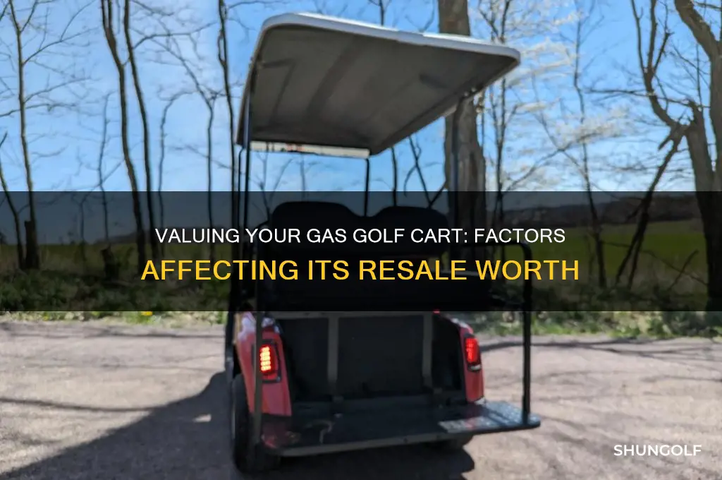 how much is my gas golf cart worth