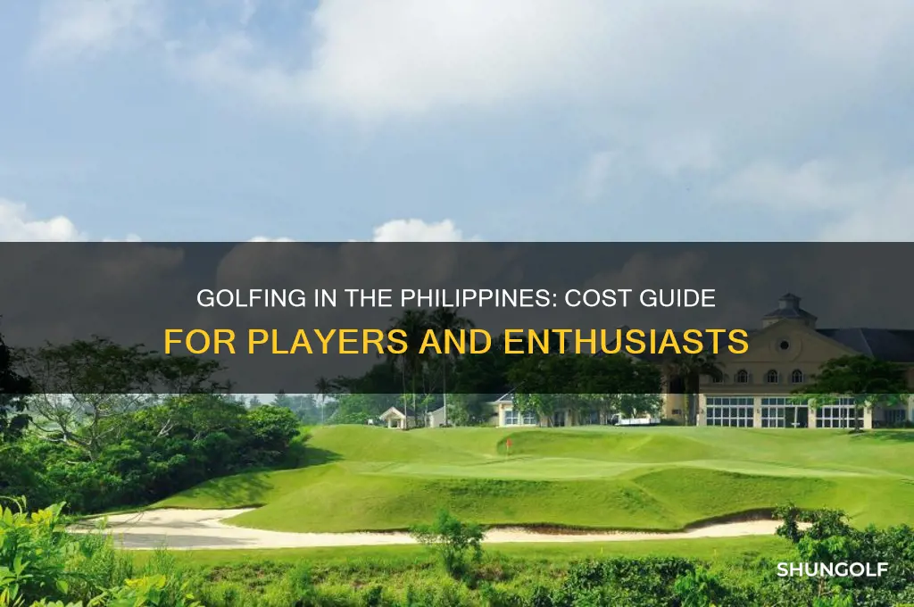 how much is playing golf in the philippines