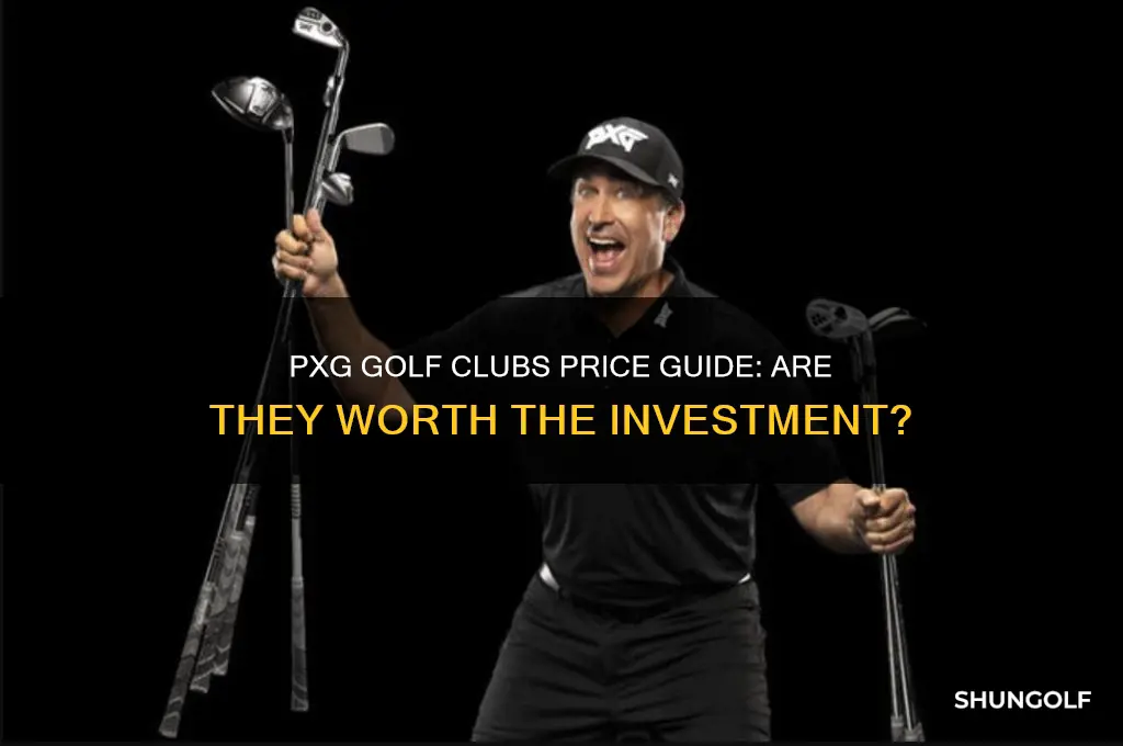 how much is pxg golf clubs