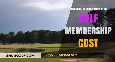 Renaissance Club Golf Membership Cost: What to Expect