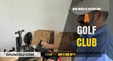 Golf Club Reshafting Costs: What to Expect for Your Game