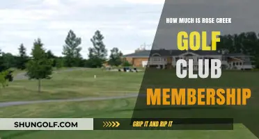 Rose Creek Golf Club Membership Cost: What You Need to Know