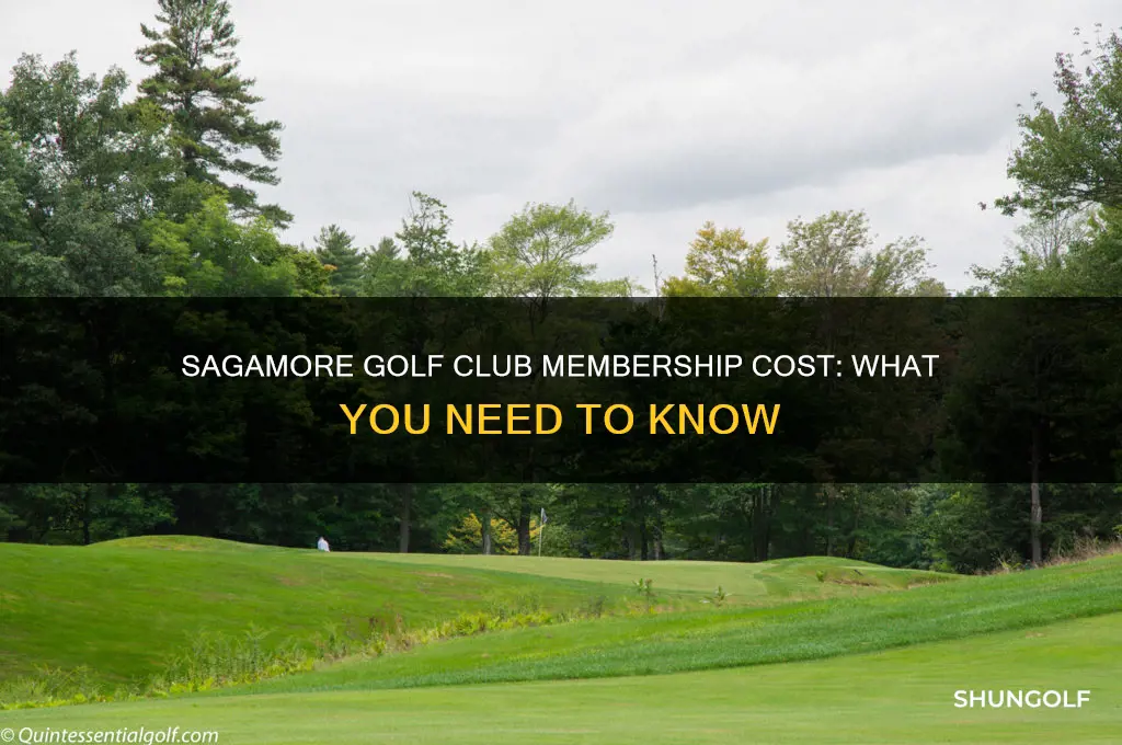 how much is sagamore golf club membership