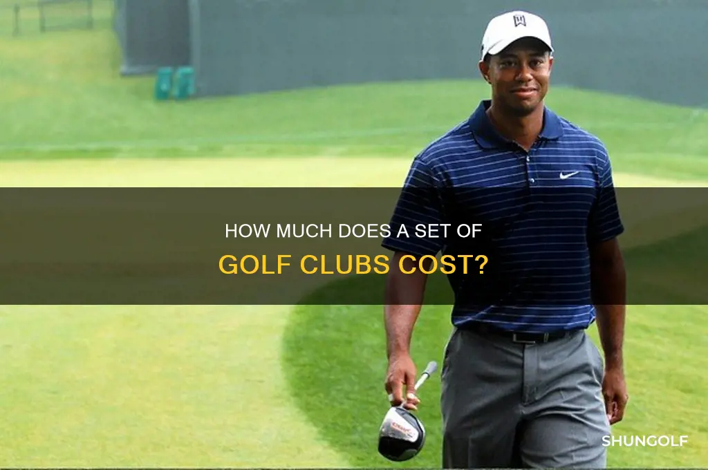 how much is set of golf clubs