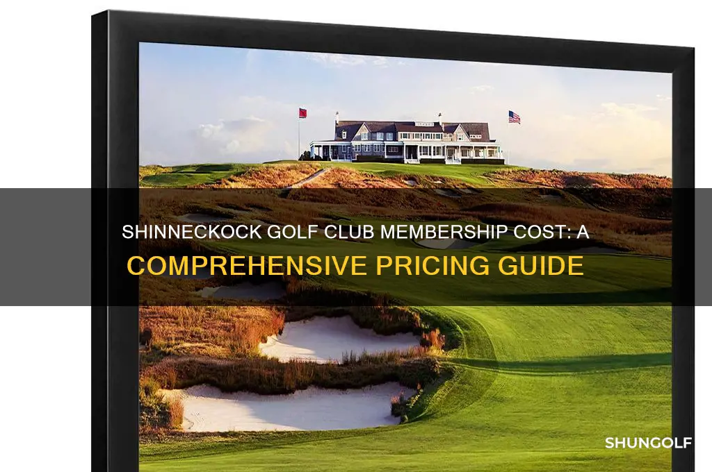 how much is shinneckot golf club