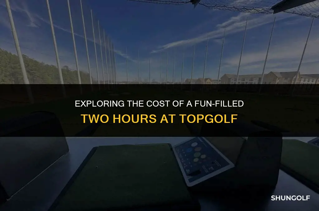 how much is two hours at top golf