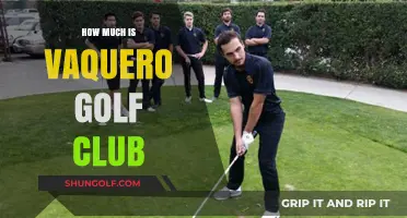 Exploring Vaquero Golf Club Membership Costs and Exclusive Amenities