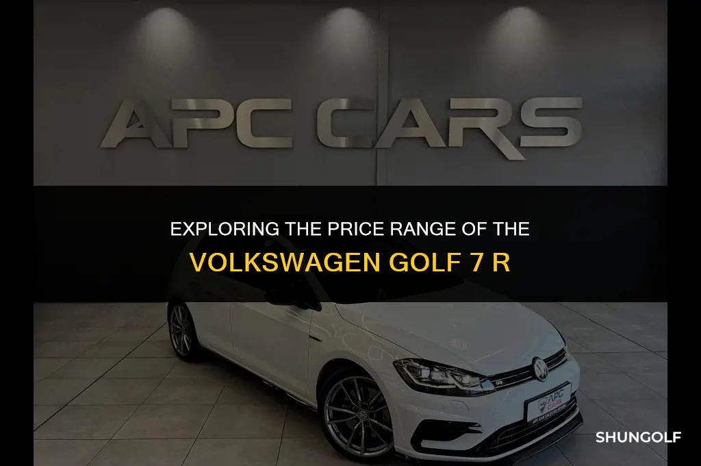 how much is vw golf 7 r
