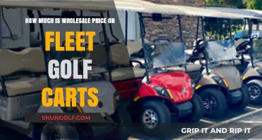 Wholesale Pricing Guide for Fleet Golf Carts: Costs and Savings
