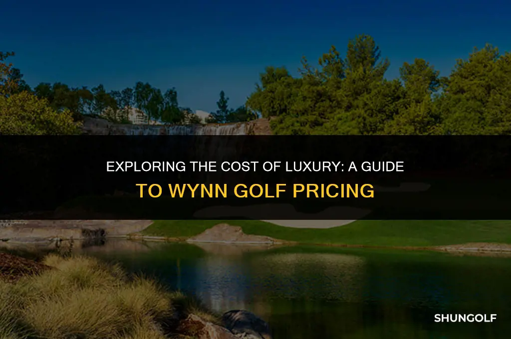 how much is wynn golf