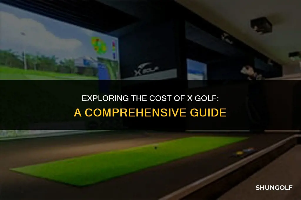 how much is x golf