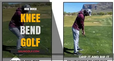 Mastering the Perfect Knee Bend in Golf: A Comprehensive Guide