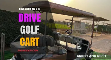 Powering Your Golf Cart: Understanding the KW Requirements for Smooth Rides
