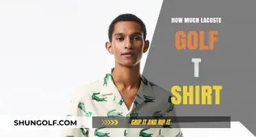 Exploring the Price Range of Lacoste Golf T-Shirts: A Comprehensive Guide