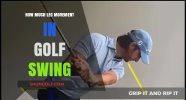 Optimizing Leg Movement for a Powerful Golf Swing