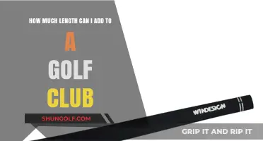 Extending Your Golf Club: Optimal Length Addition for Improved Performance