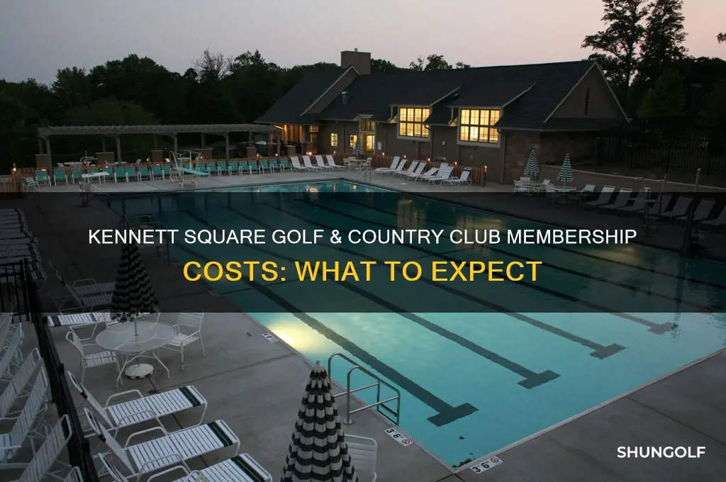 how much membership for kennett square golf and country club