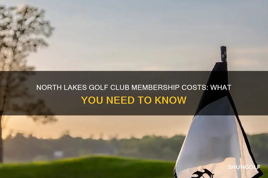how much membership north lakes golf club