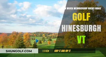 Exploring Membership Options at Rocky Ridge Golf Club, Hinesburg VT