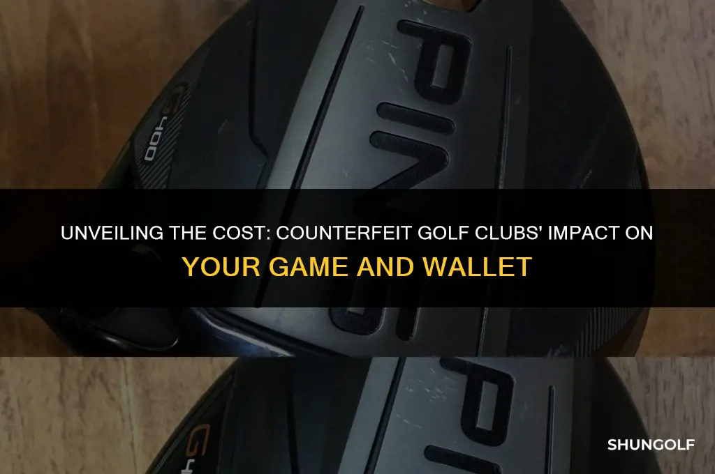 how much money counterfit golf