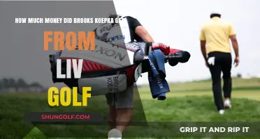 Koepka's Payday: Unveiling the Lucrative LIV Golf Deal