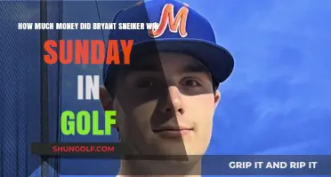 Bryant Sneiker's Big Win: A Lucrative Sunday on the Golf Course