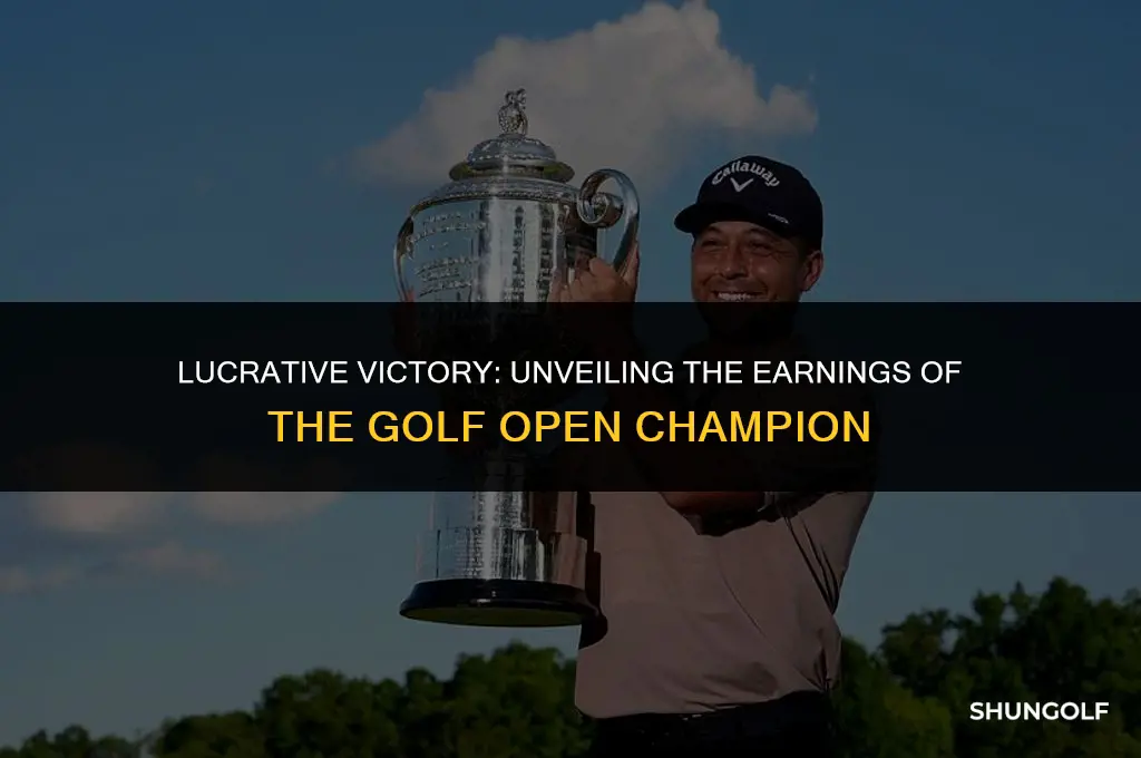 how much money did golf open winner earn