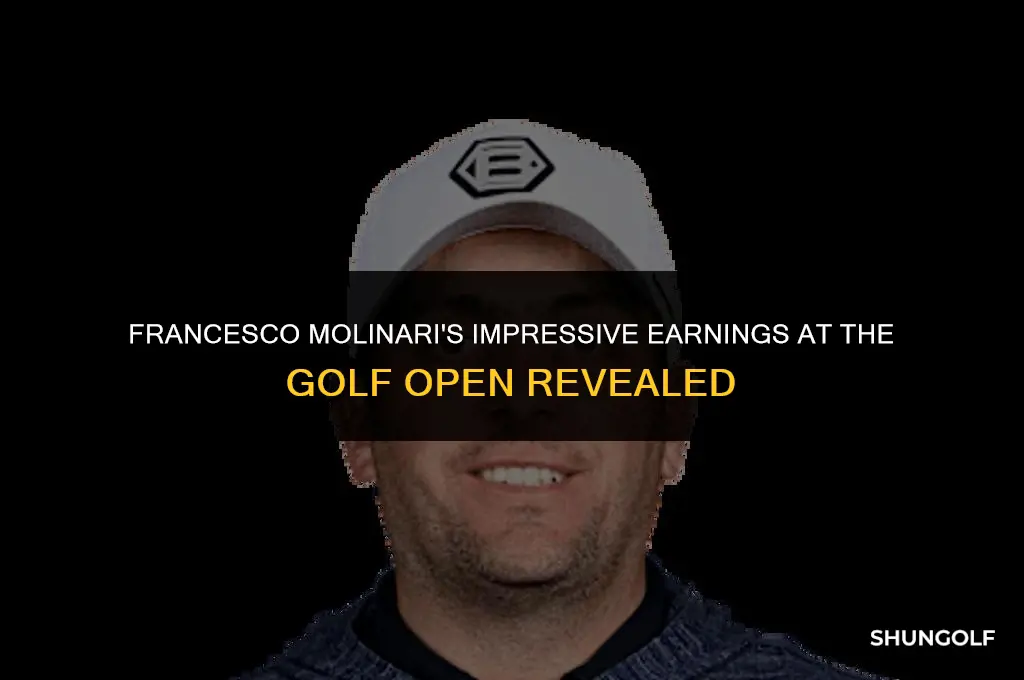 how much money did molinari win golf open