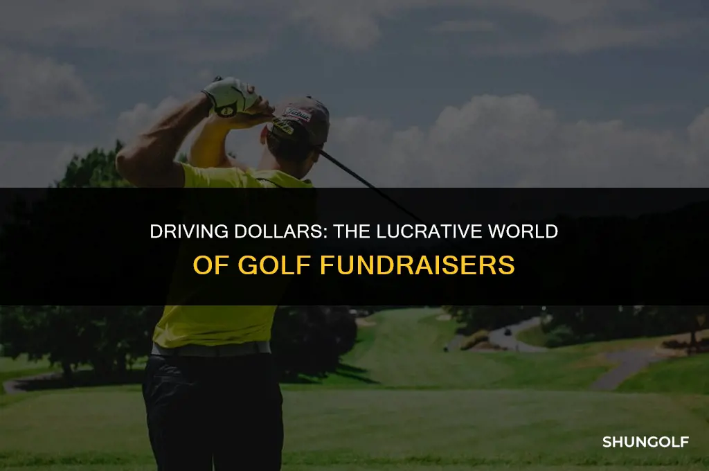 how much money do golf fundraisers bring in
