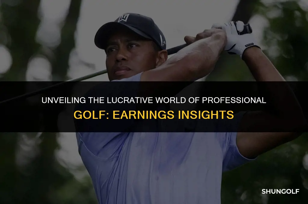 how much money does a professional golfer make