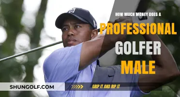 Unveiling the Lucrative World of Professional Male Golfers